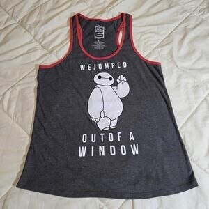 Big Hero 6 We Jumped Out Of A Window Racer Tank